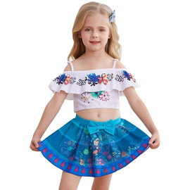 Dwuczęściowy Strój Kąpielowy Kostium Bikini Encanto Rozmiar 120