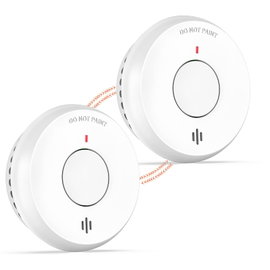 Czujnik dymu GS511 10 lat uchwyt magnetyczny certyfikat DIN EN14604
