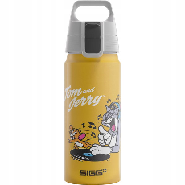 Butelka do picia SIGG Tom & Jerry 0.6 L aluminiowa dla dzieci Outlet