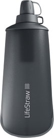 Butelka filtrująca Lifestraw Peak Squeeze Ciemnoszary 1 l
