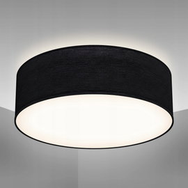 Abażur B.K.Licht 30 cm E27 czarny