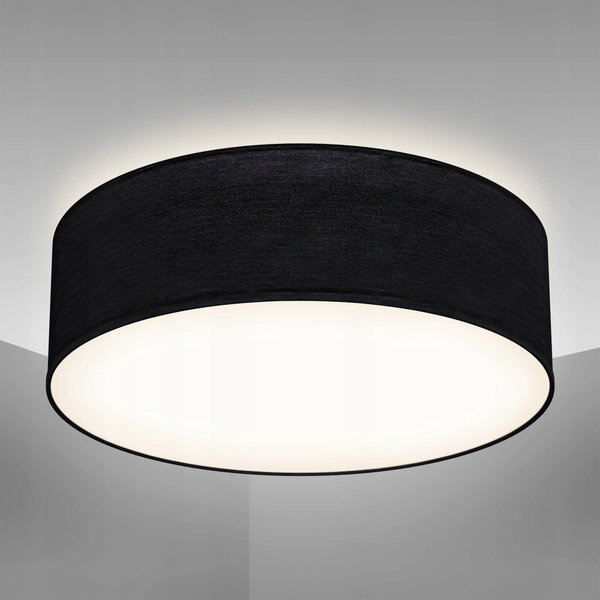 Abażur B.K.Licht 30 cm E27 czarny