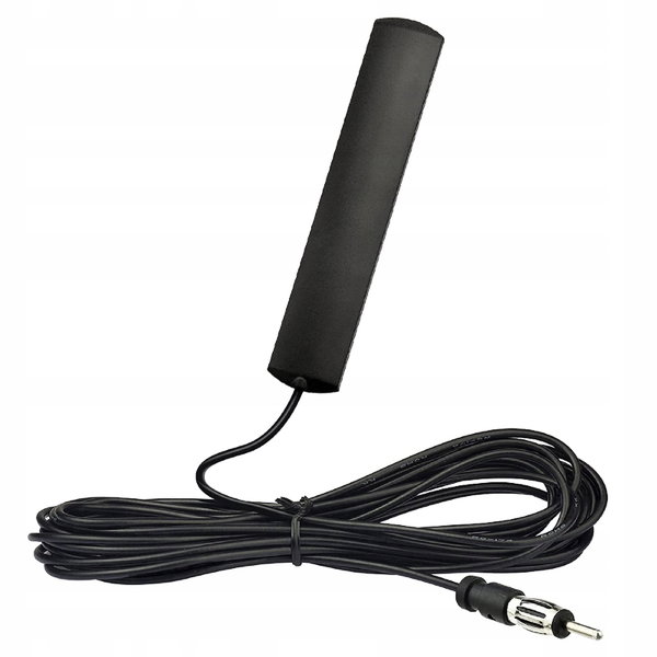 Antena Radiowa Bingfu FM/AM Ukryta Szyba Przednia 3m Kabel DIN