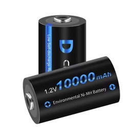 Akumulator Cityork 1,2 V NI-MH w rozmiarze D R20 Bateria 10000 mAh Bateria