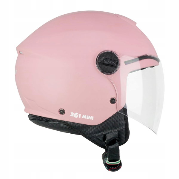 CGM Kask narciarski dla dzieci otwarty różowy 53-54 cm