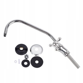 Bateria do zlewu Marka Model chrom łabędzia szyja do filtrów wody RO