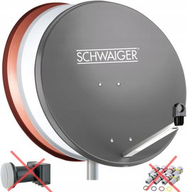 Antena satelitarna Schwaiger 714517 75 cm antracytowa