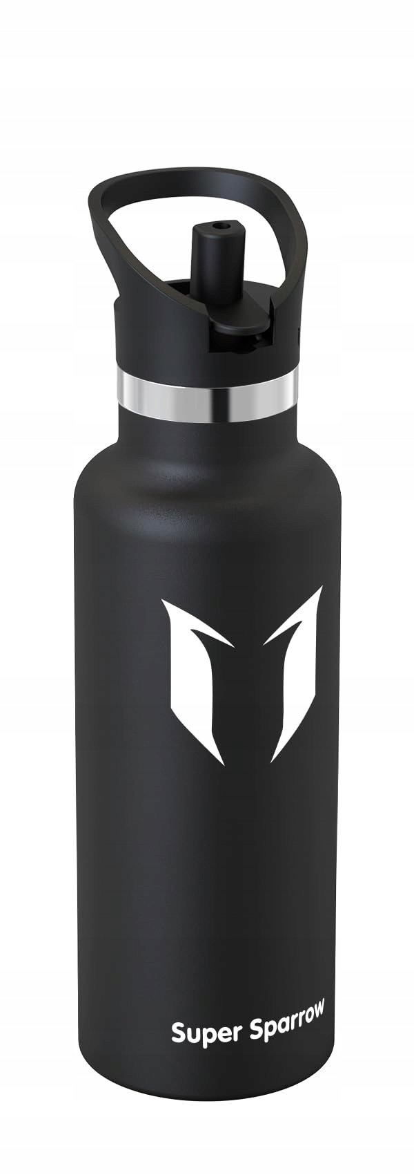 Butelka Super Sparrow 500 ml czarny przenośna na wodę