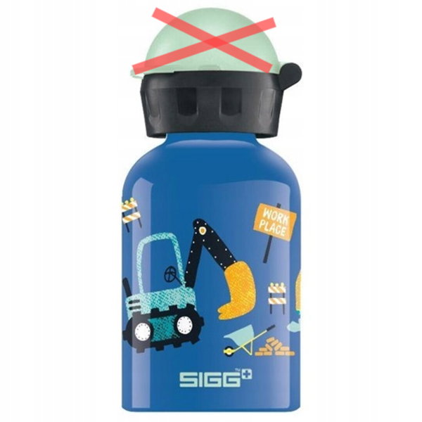 Bidon SIGG 0,3 ml niebieski kompaktowy i lekki do codziennego użytku