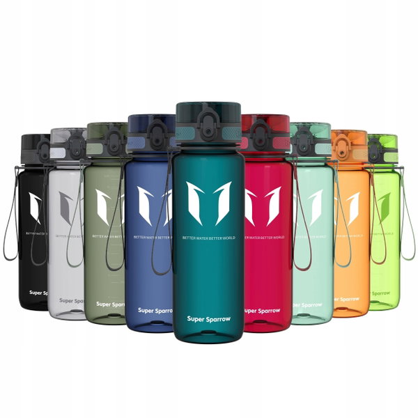 Butelka Super Sparrow 700 ml zielony poręczna i lekka