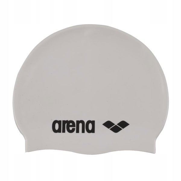 Czepek pływacki dla dorosłych Silikon Arena biały