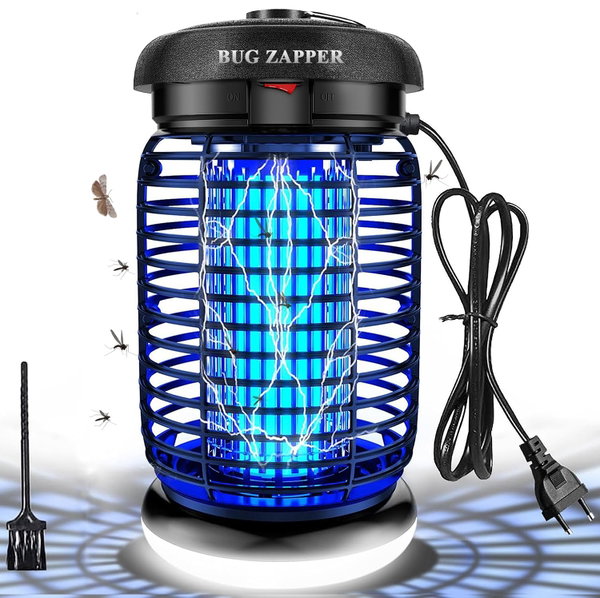 Elektryczna pułapka na owady WUEAOA z lampą LED, KN-02, BUG ZAPPER