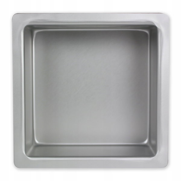 Forma do pieczenia PME Kwadratowa srebrna 254 x 254 x 76 mm