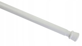 Drążek prysznicowy rozporowy Gardinia 130-220 x 23 mm biały