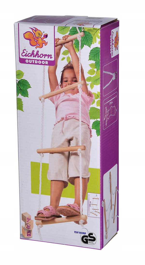 Eichhorn 100004504 Kids Rope Ladder Climbing Frame