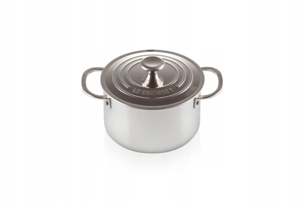 Garnek Le Creuset 3-ply Plus stal nierdzewna 18 cm