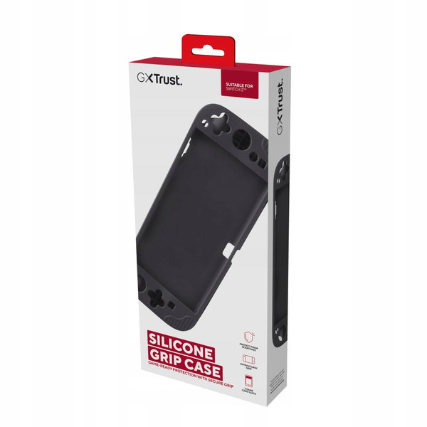 Etui Case do Nintendo Switch 2 Trust GXT 1253 Silicone Grip Case Czarny