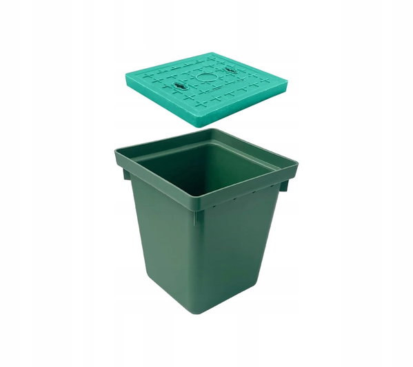 Gniazdo kablowe HDPE Model330 zielone 315x315x360mm