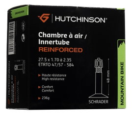 Dętka rowerowa Hutchinson 27R czarna 48 mm