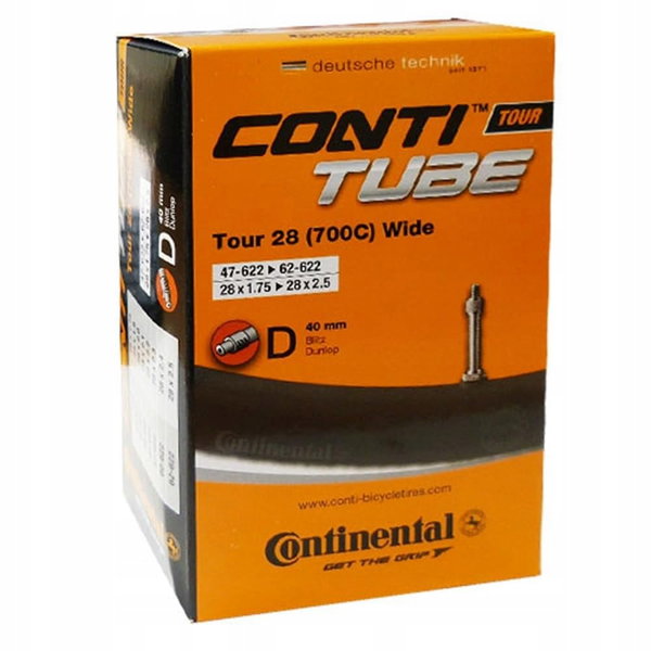 Dętka Continental Tour 28 Wide AV 40mm 54-584 62-622