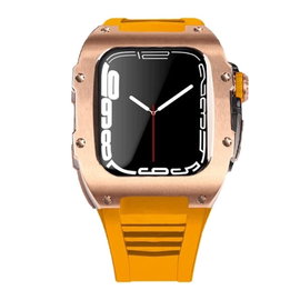 Etui CZKE Apple Watch Band 7 45mm tytanowe RG-BB-O dla 6/5/4/SE 44mm