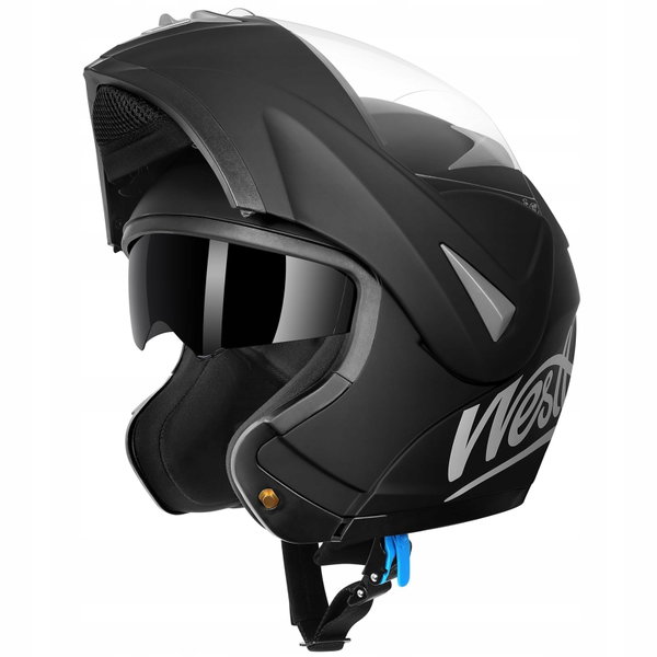 Kask motocyklowy Westt Storm czarny r. M (57-58cm)