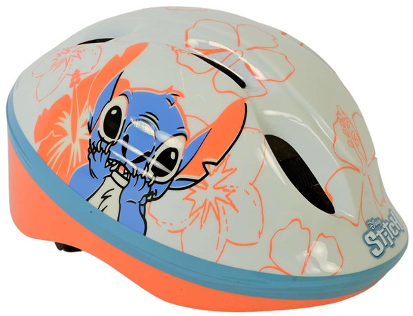 Kask rowerowy Disney Stitch Junior Cream rozmiar 52-56 cm