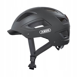 Kask rowerowy Abus Hyban 2.0 Titan 52-58 cm Miejski Bezpieczny i Stylowy