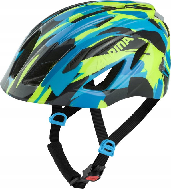 Kask rowerowy Alpina Pico Flash 50-55 c dla dzieci duża widoczność