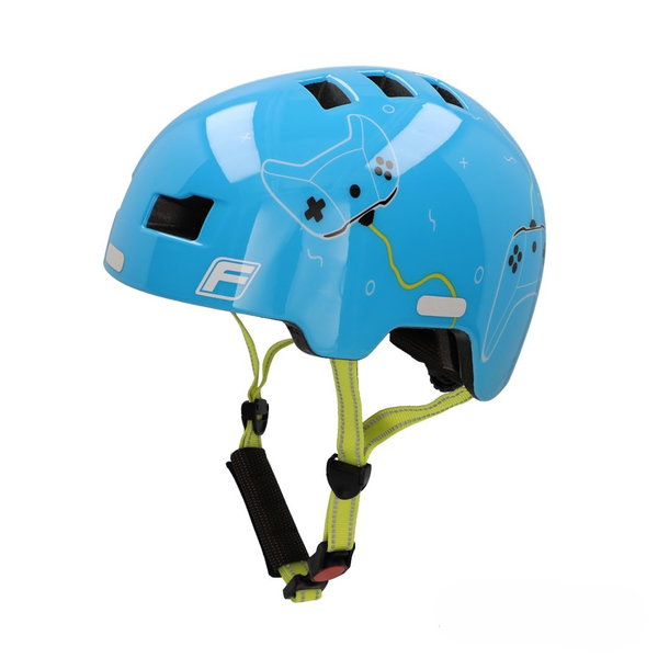 Kask dziecięcy FISCHER BMX z LED tylnym światłem