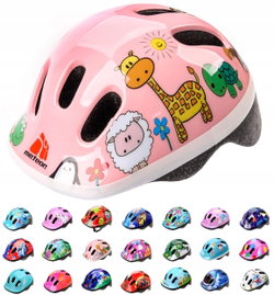 Kask rowerowy Meteor MV6-2 dziecięcy regulowany XS 44-48 cm