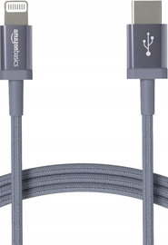 Kabel Amazon USB typ C Apple Lightning 0.9 m szary