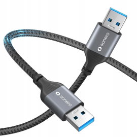 Kabel USB 3.0 Sonero Aluminium space grey 1.5m A/A