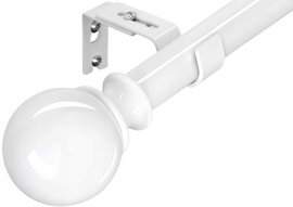 Karnisz Metalowy XYZ Model 123 Biały 220-330 cm Zestaw Okuć do Wnętrz