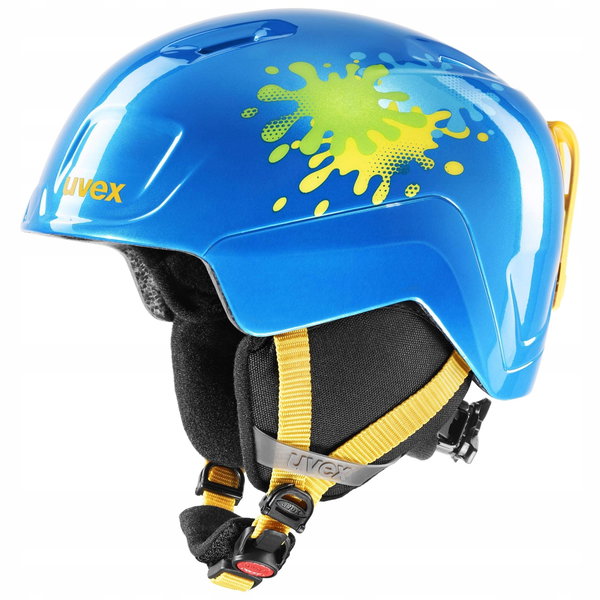 Kask narciarski dla dzieci Uvex Heyya 51-55 cm Blue Splash