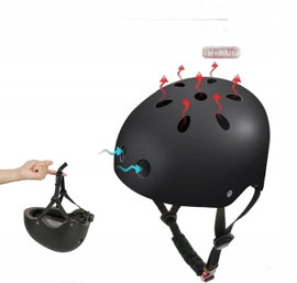 Kask MAGIC SELECT wyjmowana wyściółka 11 otworów wentylacyjnych L 58=61CM