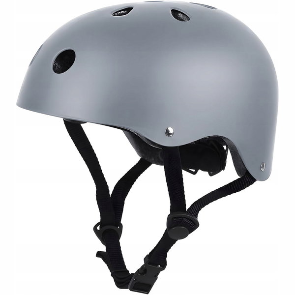 Kask LeapBeast szary wentylacja bezpieczeństwo lekki S