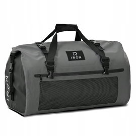 IRON 30L Wodoodporna Torba Motocyklowa Szara Z Zamknięciem Roll-Top