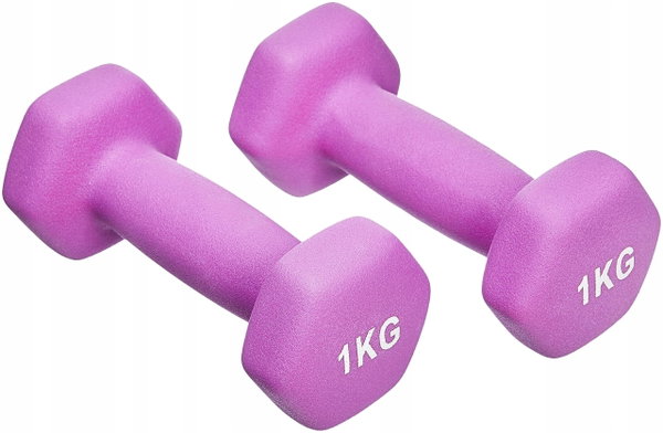 Hantle Amazon neoprenowe 2x 1 kg 2 szt. kompaktowe i wygodne w użyciu