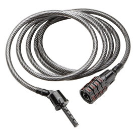 Kabel Antirrobo Kryptonite 210214 czarny 5 mm 120 cm Spiralny 512