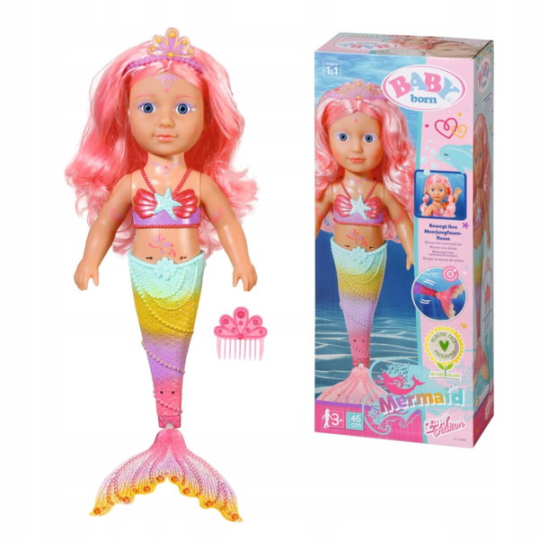 Lalka BABY born Little Sea Princess 46 cm