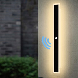 Lampa ścienna ANKBOY LED IP65 z czujnikiem ruchu 150 cm 4500K (defekt)