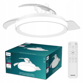 Lampa sufitowa Philips Bliss LED z wiatrakiem 106cm CCT wentylator sufitowy