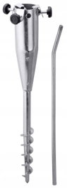 Kotwa Podstawa Wkręcana Do Parasola Schneider Srebrna 13x50 cm