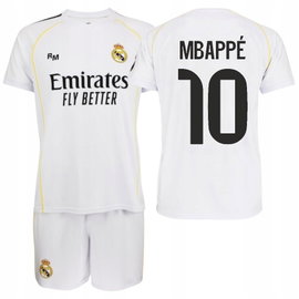 Komplet Real Madryt Mbappe biały junior 128 RM25B1 koszulka spodenki box