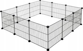Kojec KERBL modułowy dla królików 12 elementów 35x35 cm