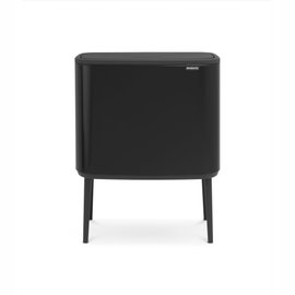 Kosz na śmieci Brabantia 36l stal nierdzewna czarny elegancki design