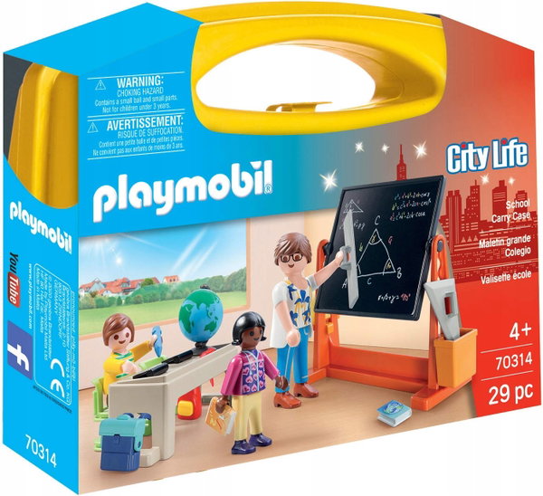 Klocki Playmobil City Life Skrzyneczka szkolna 29 el.