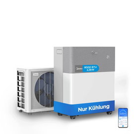 Klimatyzator Midea Portasplit Cool Mobile 8000 BTU cichy do 28 m² 2,3 KW