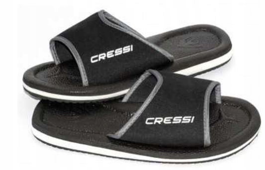 Klapki Cressi Panarea czarny roz. 43